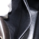 CHANEL Flap Chain Shoulder Bag Patent leather Black Silver CC Auth bs30494-20