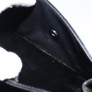 CHANEL Flap Chain Shoulder Bag Patent leather Black Silver CC Auth bs30494-22