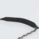 CHANEL Flap Chain Shoulder Bag Patent leather Black Silver CC Auth bs30494-8