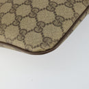 GUCCI GG Supreme Web Sherry Line Bag PVC Beige Gold 904 02 047 Auth bs30496-11