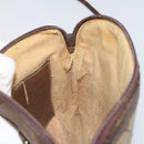 GUCCI GG Supreme Web Sherry Line Bag PVC Beige Gold 904 02 047 Auth bs30496-19