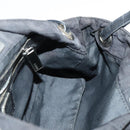 FENDI Zucca Canvas Shoulder Bag Nylon Black Silver Auth bs30501-17