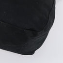 FENDI Shoulder Bag Nylon Black Gold Silver Auth bs30502-9