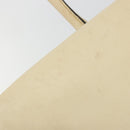 Chloe Edith Boston Bag Leather Beige Silver Auth bs30503-10
