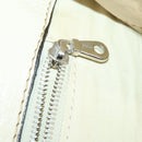 Chloe Edith Boston Bag Leather Beige Silver Auth bs30503-23