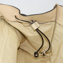 Chloe Edith Boston Bag Leather Beige Silver Auth bs30503-23