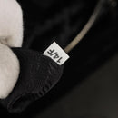 PRADA Tote Bag Leather 2way Gray Silver Auth bs30504-12