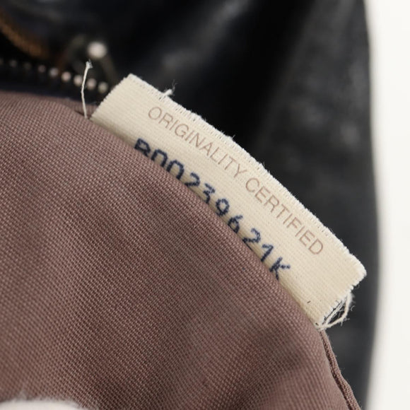 BOTTEGA VENETA INTRECCIATO Shoulder Bag Leather Navy Auth bs30505