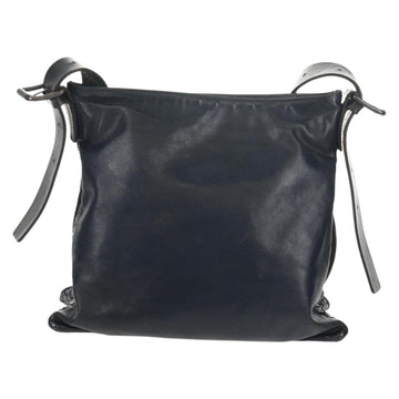 BOTTEGA VENETA INTRECCIATO Shoulder Bag Leather Navy Auth bs30505 - 0