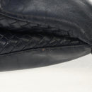 BOTTEGA VENETA INTRECCIATO Shoulder Bag Leather Navy Auth bs30505-6