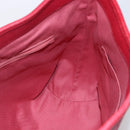 Salvatore Ferragamo Gancini Tote Bag Leather Red Gold Auth bs30509-18