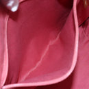 Salvatore Ferragamo Gancini Tote Bag Leather Red Gold Auth bs30509-20