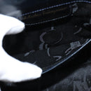 Salvatore Ferragamo Vala Shoulder Bag Leather Navy Gold Auth bs30511-19