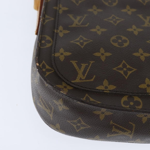 LOUIS VUITTON Monogram Saint Cloud GM Shoulder Bag M51242 LV Auth bs30513