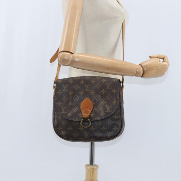 LOUIS VUITTON Monogram Saint Cloud GM Shoulder Bag M51242 LV Auth bs30513