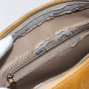 LOUIS VUITTON Monogram Vernis Houston Hand Bag Beige M91004 LV Auth bs30514-9