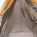 LOUIS VUITTON Monogram Vernis Houston Hand Bag Beige M91004 LV Auth bs30514-21