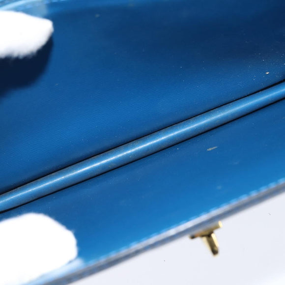 LOUIS VUITTON Epi Capuchin Shoulder Bag Blue M52345 LV Auth bs30516