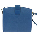 LOUIS VUITTON Epi Capuchin Shoulder Bag Blue M52345 LV Auth bs30516-2