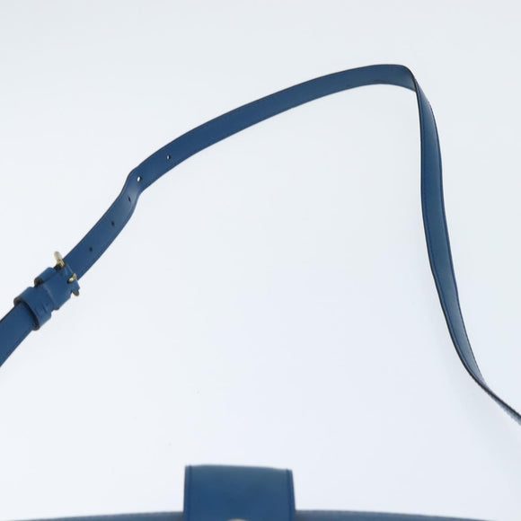 LOUIS VUITTON Epi Capuchin Shoulder Bag Blue M52345 LV Auth bs30516