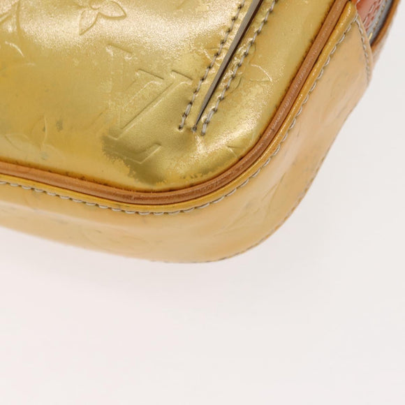 LOUIS VUITTON Monogram Vernis Fulton Waist bag Gris M91041 LV Auth bs30519