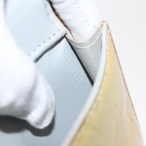 LOUIS VUITTON Monogram Vernis Fulton Waist bag Gris M91041 LV Auth bs30519