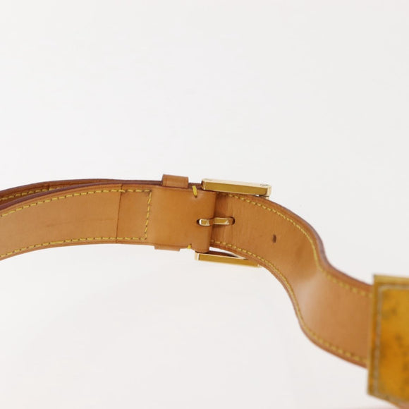 LOUIS VUITTON Monogram Vernis Fulton Waist bag Gris M91041 LV Auth bs30519