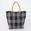 BURBERRY Burberry Nova Check Tote Bag Nylon 4 Set Beige Red black Auth bs30522-22
