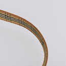 BURBERRY Burberry Nova Check Hand Bag Canvas PVC 4 Set Beige Red Auth bs30523-11