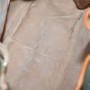 BURBERRY Burberry Nova Check Hand Bag Canvas PVC 4 Set Beige Red Auth bs30523-13