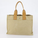 BURBERRY Burberry Nova Check Hand Bag Canvas PVC 4 Set Beige Red Auth bs30523-21