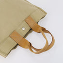 BURBERRY Burberry Nova Check Hand Bag Canvas PVC 4 Set Beige Red Auth bs30523-22