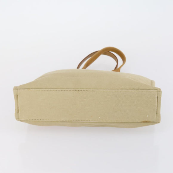 BURBERRY Burberry Nova Check Hand Bag Canvas PVC 4 Set Beige Red Auth bs30523