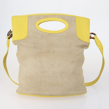 Salvatore Ferragamo Bag Leather Canvas Nylon 4 Set Black Red yellow Auth bs30526 - 0