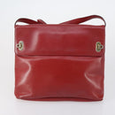 Salvatore Ferragamo Bag Leather Canvas Nylon 4 Set Black Red yellow Auth bs30526-8