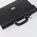 Salvatore Ferragamo Burberry Shoulder Bag Leather 4 Set Black Brown Auth bs30527-10