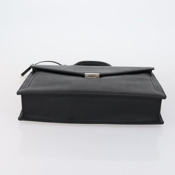 Salvatore Ferragamo Burberry Shoulder Bag Leather 4 Set Black Brown Auth bs30527