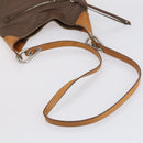 Salvatore Ferragamo Burberry Shoulder Bag Leather 4 Set Black Brown Auth bs30527-16