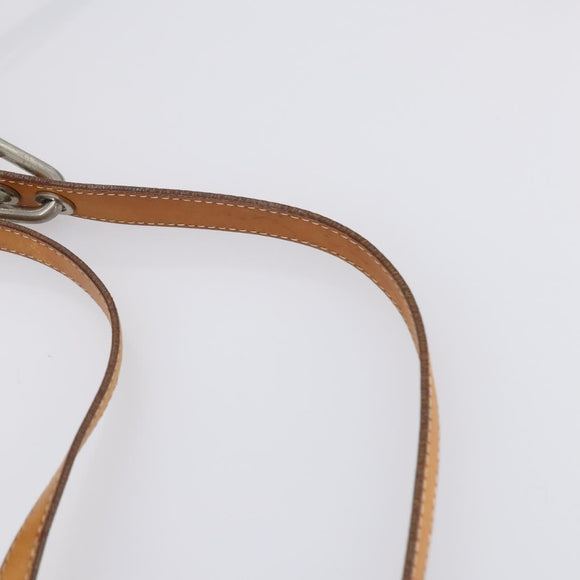 Salvatore Ferragamo Burberry Shoulder Bag Leather 4 Set Black Brown Auth bs30527