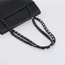 Salvatore Ferragamo Burberry Shoulder Bag Leather 4 Set Black Brown Auth bs30527-22