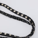 Salvatore Ferragamo Burberry Shoulder Bag Leather 4 Set Black Brown Auth bs30527-23