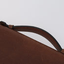 Salvatore Ferragamo Burberry Shoulder Bag Leather 4 Set Black Brown Auth bs30527-5