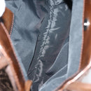 GIVENCHY Hand Bag Leather Nylon Canvas 5 Set Brown Black purple Auth bs30528-11