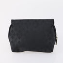 GIVENCHY Hand Bag Leather Nylon Canvas 5 Set Brown Black purple Auth bs30528-15