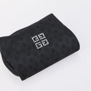 GIVENCHY Hand Bag Leather Nylon Canvas 5 Set Brown Black purple Auth bs30528-16