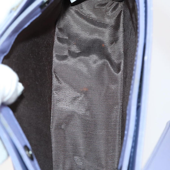 GIVENCHY Hand Bag Leather Nylon Canvas 5 Set Brown Black purple Auth bs30528