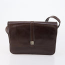 GIVENCHY Hand Bag Leather Nylon Canvas 5 Set Brown Black purple Auth bs30528-24