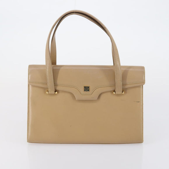 GIVENCHY Hand Bag Leather Nylon Canvas 5 Set Brown Black purple Auth bs30528