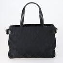 GIVENCHY Hand Bag Leather Nylon Canvas 5 Set Brown Black purple Auth bs30528-3