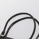 Salvatore Ferragamo Tote Bag PVC Nylon Leather 4 Set Brown Black Auth bs30529-17